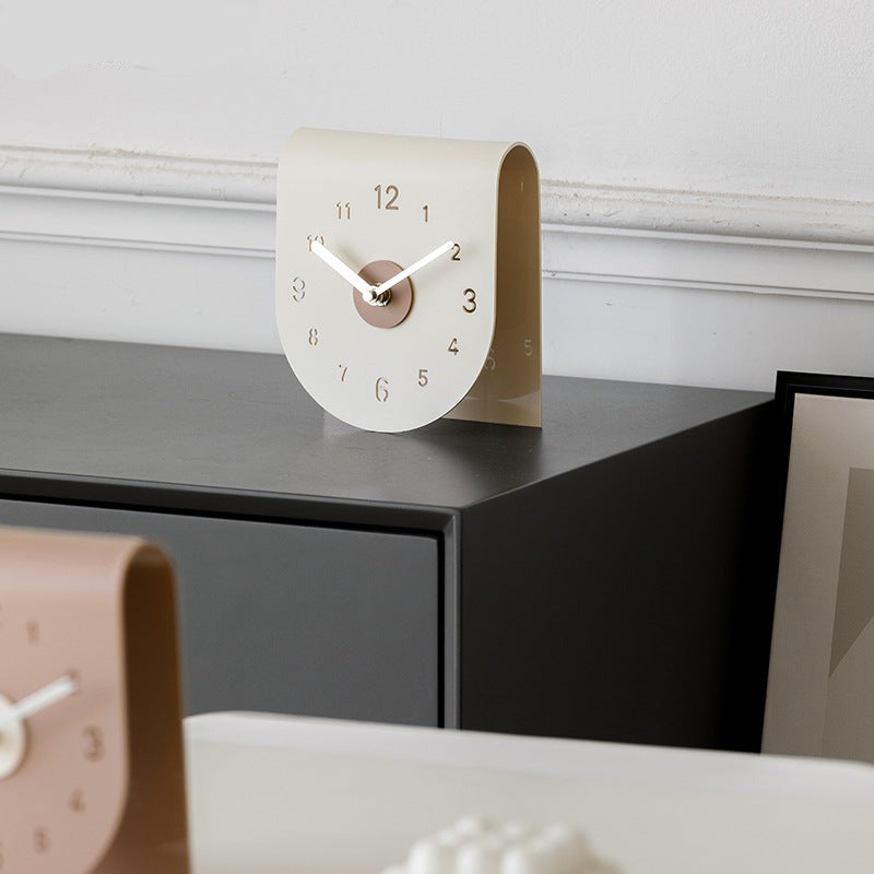 SilentoChrono Silent Desk Clock – Minimalist Modern Design for Study Rooms & Offices