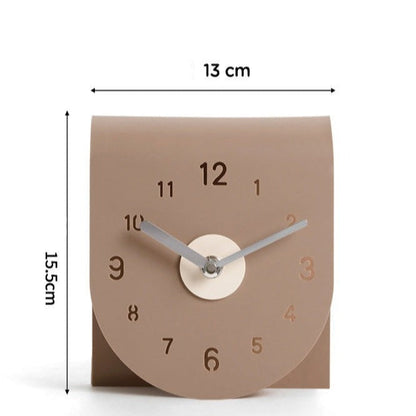 SilentoChrono Silent Desk Clock – Minimalist Modern Design for Study Rooms & Offices