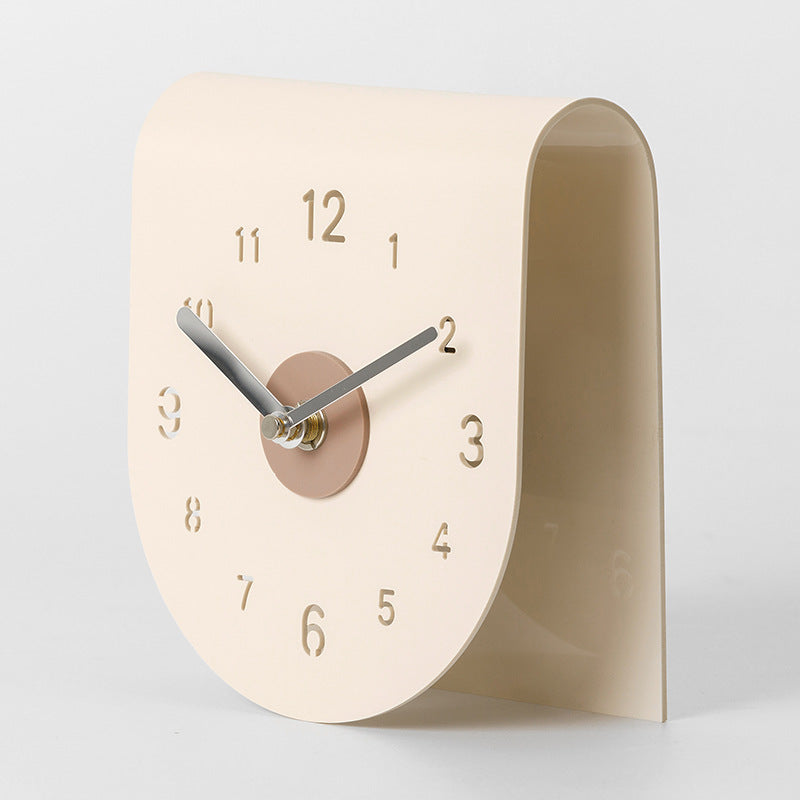 SilentoChrono Silent Desk Clock – Minimalist Modern Design for Study Rooms & Offices