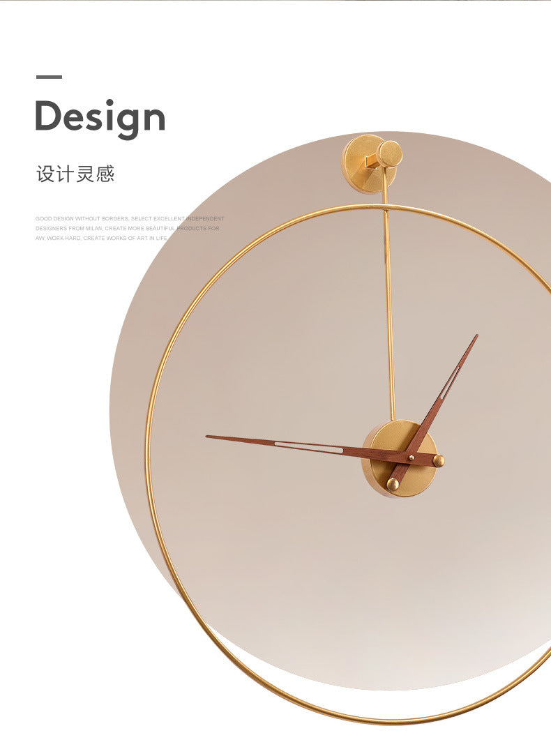 Minimalist 16-Inch Wall Clock – Modern Silent Sweep Design