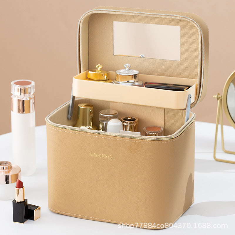 Large Multifunctional Travel Bag for Skincare & Makeup