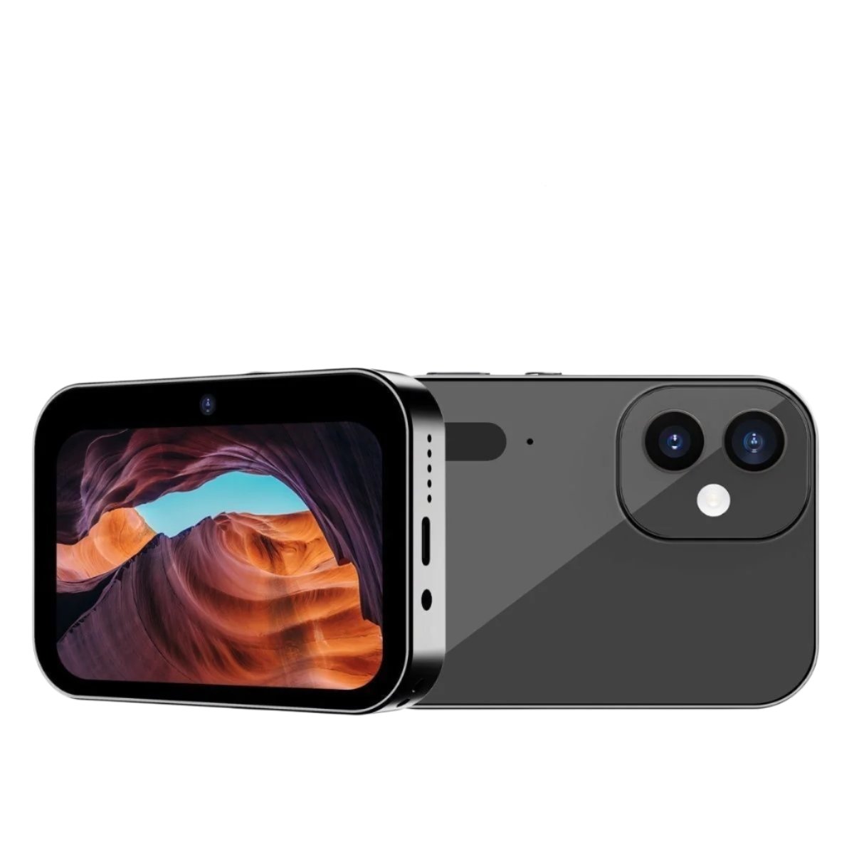 Fluxion | Mini 64MP HD Digital Camera with Touchscreen & 16x Optical Zoom – iPhone-Inspired Design