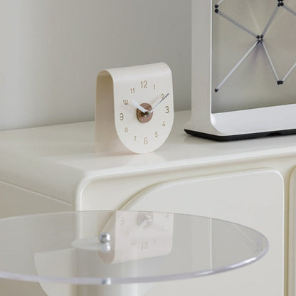 SilentoChrono Silent Desk Clock – Minimalist Modern Design for Study Rooms & Offices