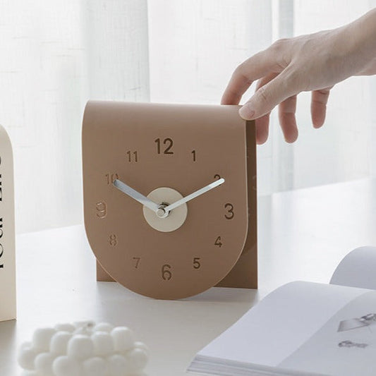 SilentoChrono Silent Desk Clock – Minimalist Modern Design for Study Rooms & Offices