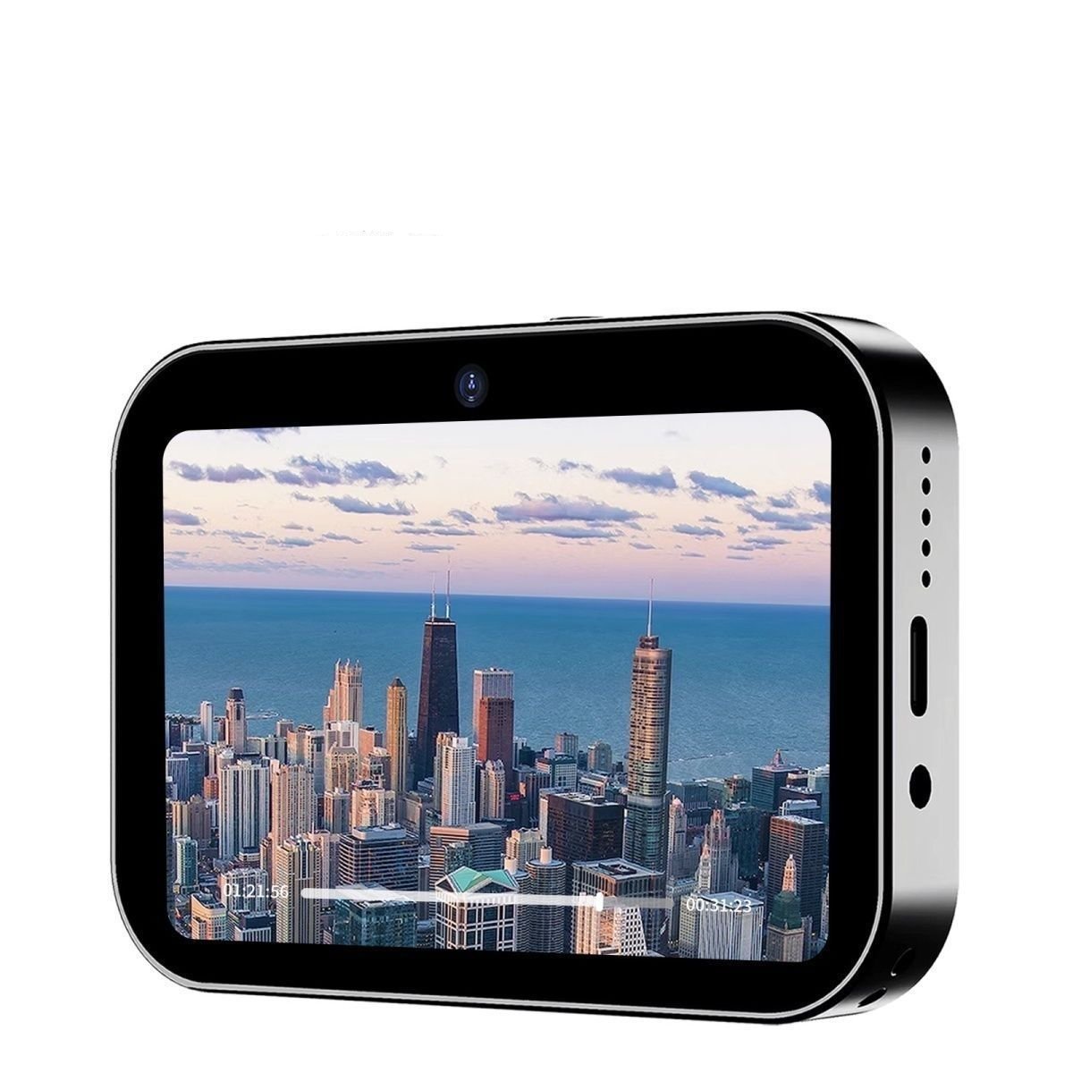 Fluxion | Mini 64MP HD Digital Camera with Touchscreen & 16x Optical Zoom – iPhone-Inspired Design