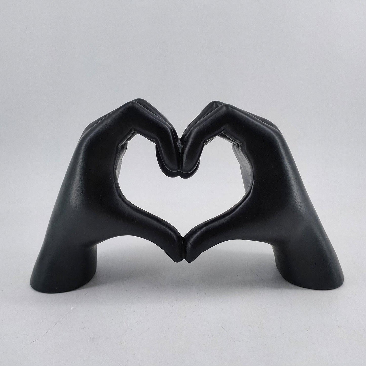 LoveSculpt Handcrafted Wooden Heart Decoration – Symbol of Love & Connection for Home Decor