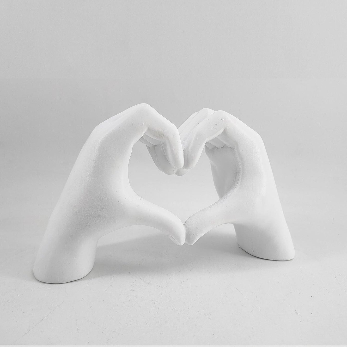 LoveSculpt Handcrafted Wooden Heart Decoration – Symbol of Love & Connection for Home Decor