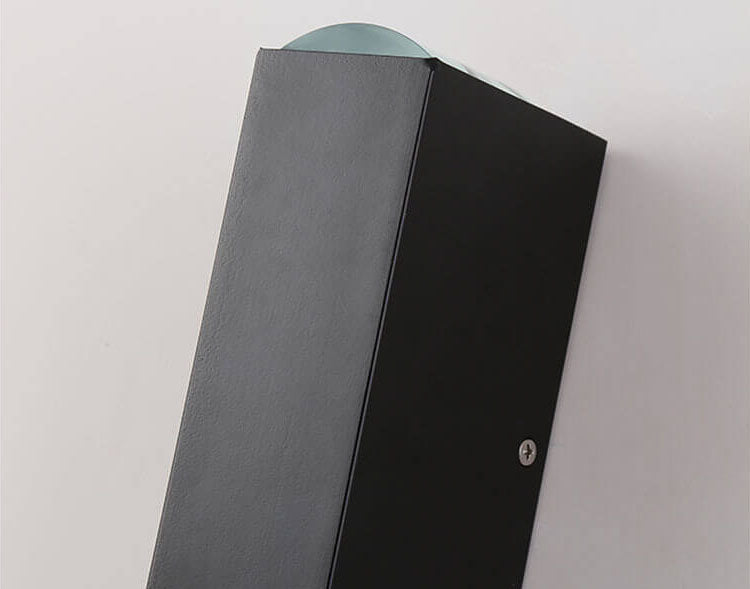 Modern Waterproof LED Outdoor Wall Light – Rectangular Aluminium Fixture