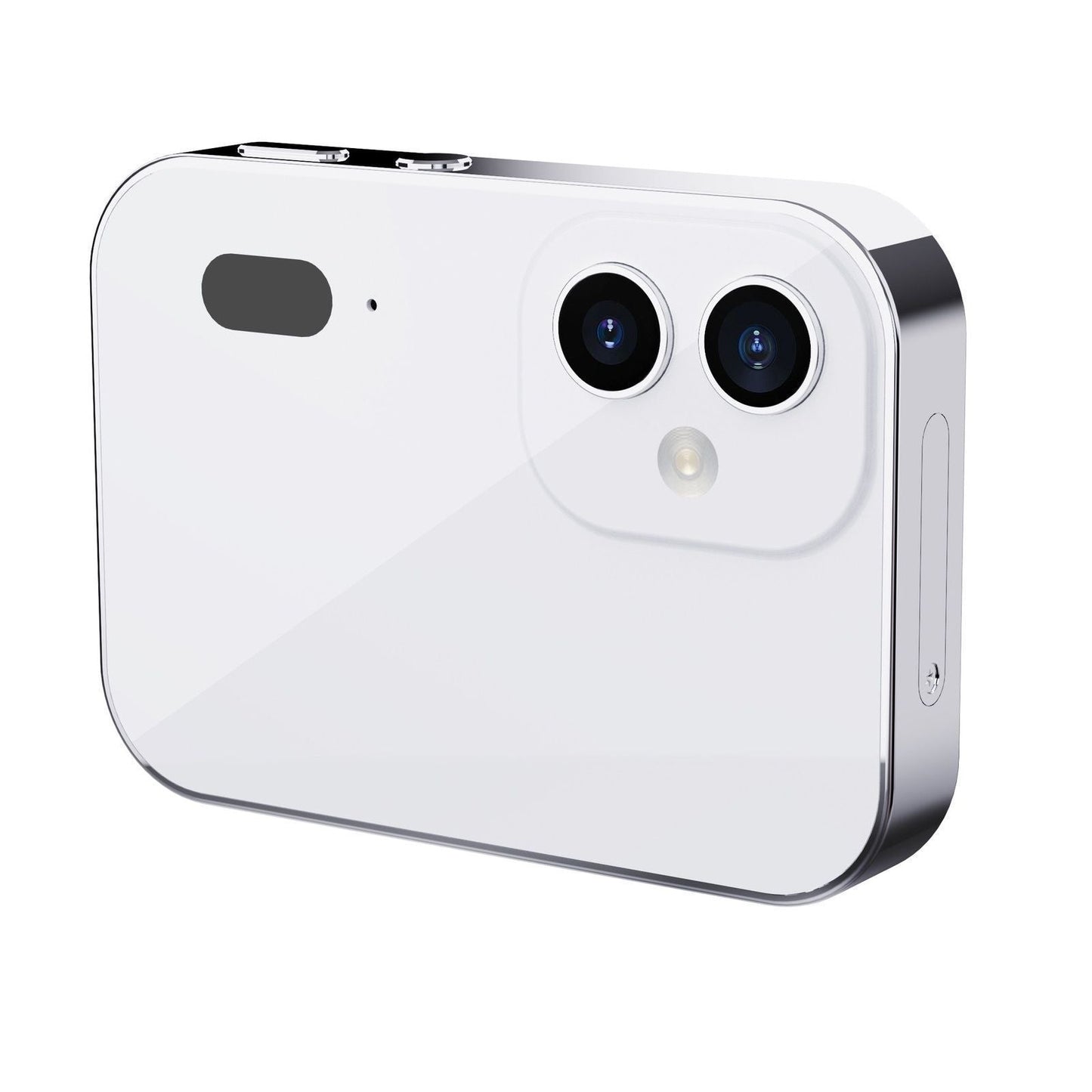 Fluxion | Mini 64MP HD Digital Camera with Touchscreen & 16x Optical Zoom – iPhone-Inspired Design
