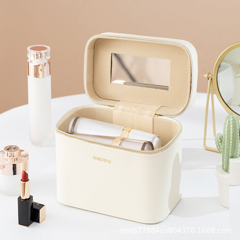 Large Multifunctional Travel Bag for Skincare & Makeup