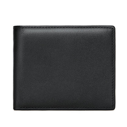 StitchCraft Men’s Bifold Genuine Leather RFID Wallet – Slim, Secure & Stylish