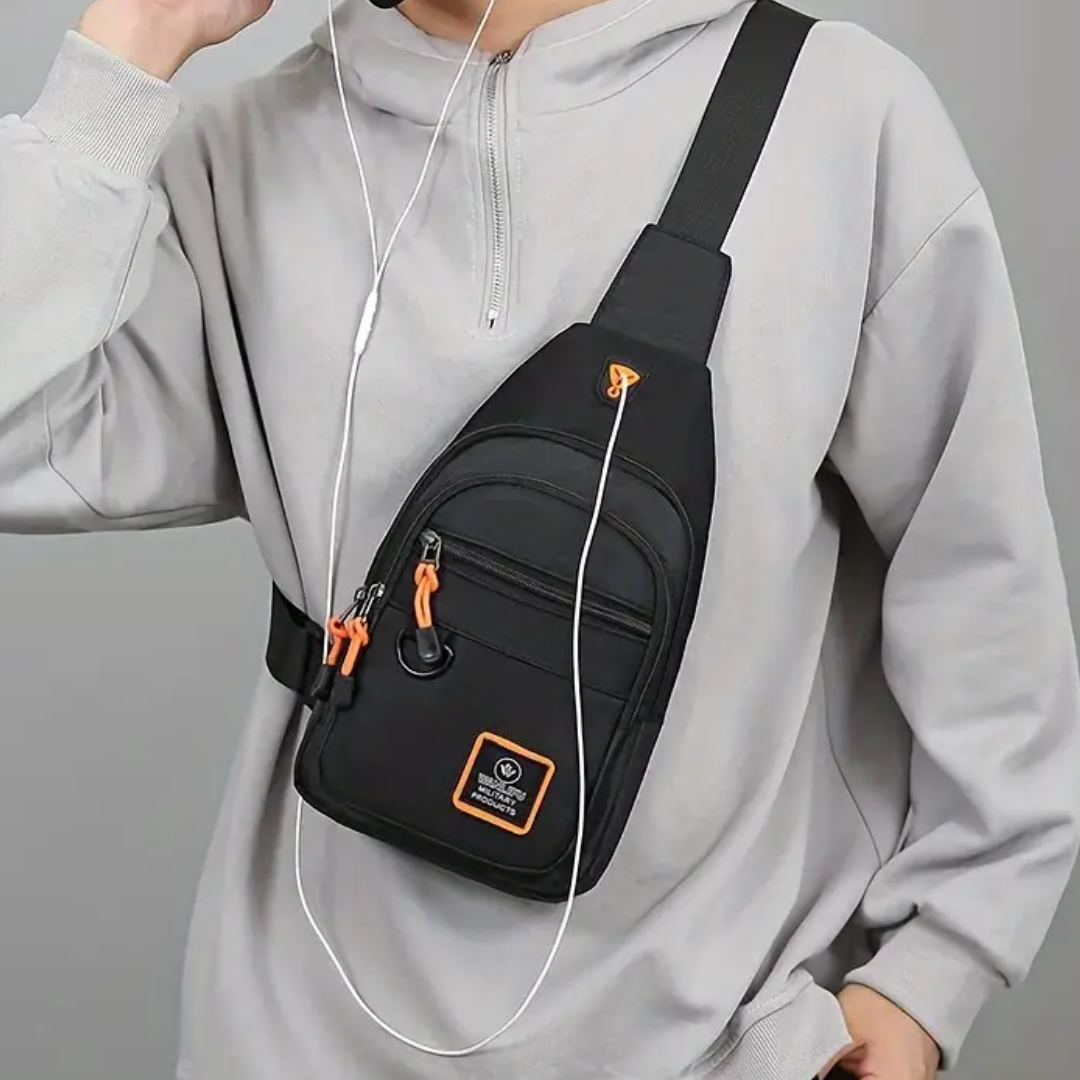 UrbanTrail – Durable Men’s Shoulder Bag | Waterproof Crossbody Travel & Everyday Bag