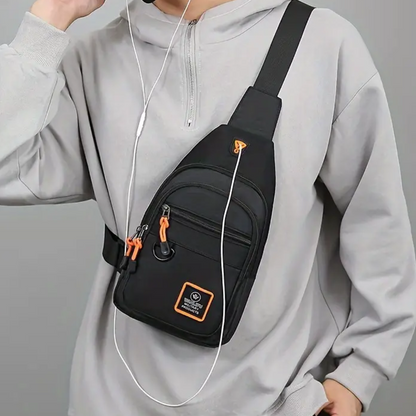 UrbanTrail – Durable Men’s Shoulder Bag | Waterproof Crossbody Travel & Everyday Bag