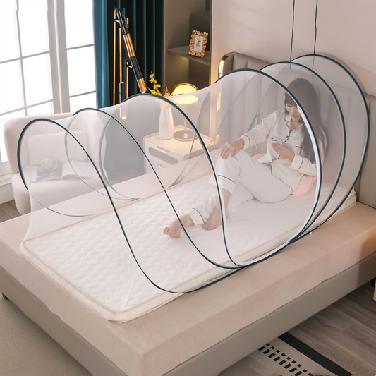 CircleGuard – Foldable Round Mosquito Net in Compact Travel Size