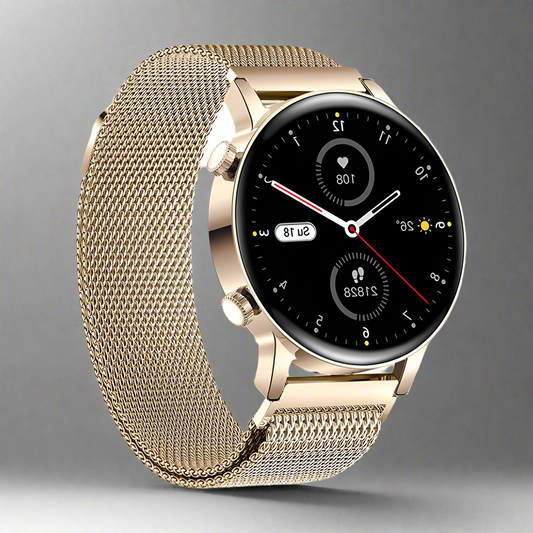 Orlina – Elegant & Smart Women’s Smartwatch with Fitness Tracker, Sleep Monitor & Notifications