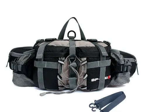 Waterproof Hiking Waist Bag – 5L Bum Bag with Zippered Pockets for Walking & Outdoor Adventures