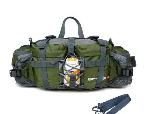 Waterproof Hiking Waist Bag – 5L Bum Bag with Zippered Pockets for Walking & Outdoor Adventures