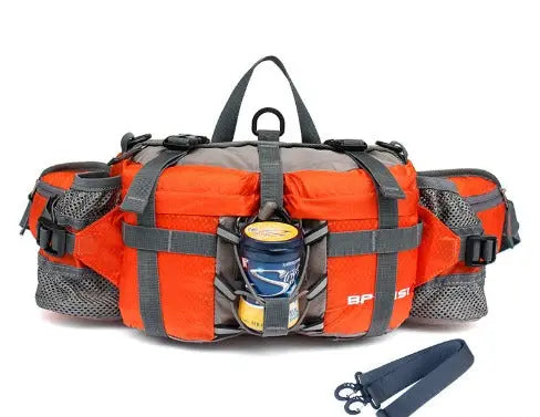 Waterproof Hiking Waist Bag – 5L Bum Bag with Zippered Pockets for Walking & Outdoor Adventures