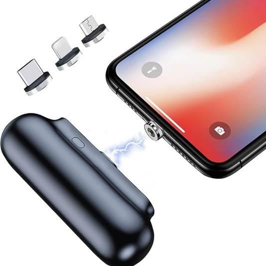 Universal Magnetic Mini Power Bank – Stay Charged Anywhere!