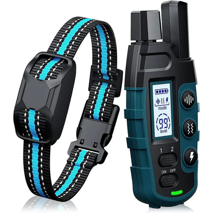 Advanced Dog Training Collar with Remote Control – Waterproof, Rechargeable, Up to 1000m Range