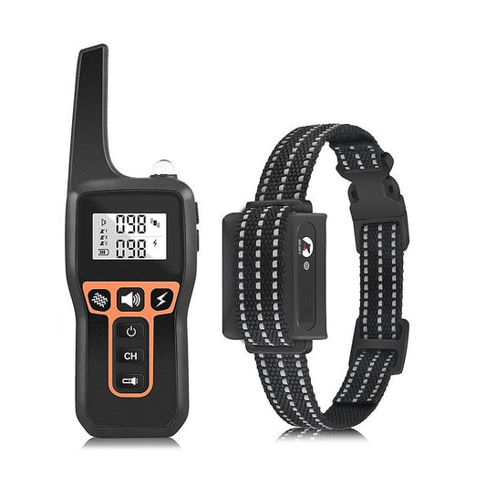 Rechargeable 1000m Waterproof Dog Training Collar with Shock, Vibration & Beep Modes