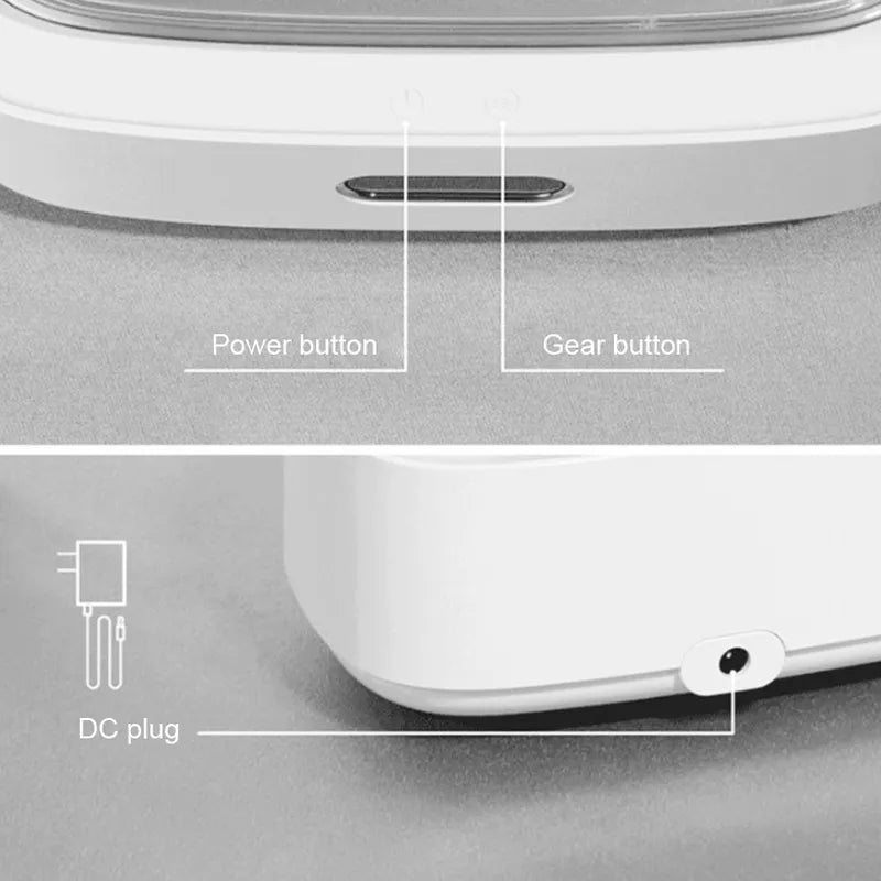 Zyniq Ultrasonic Cleaner – Fast & Effective Deep Cleaning for Jewellery, Glasses, Watches & More