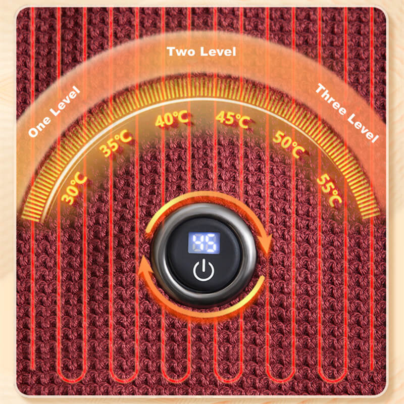 CozyWarm USB Heated Blanket – Portable Electric Throw with 3 Heat Settings & Soft Fleece Fabric