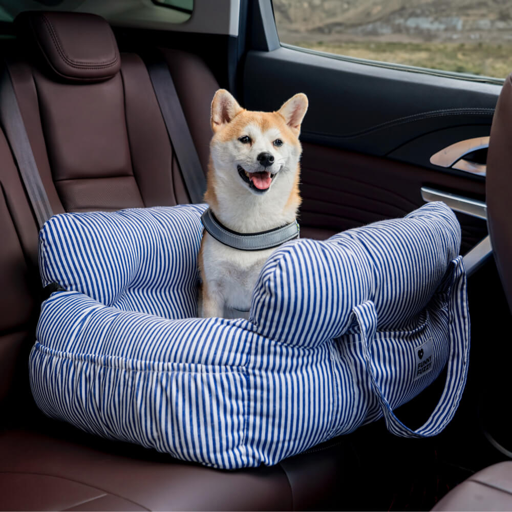ComfyRide | Dog Car Seat Bed – Safe, Soft & Travel-Friendly Pet Carrier