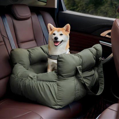 ComfyRide | Dog Car Seat Bed – Safe, Soft & Travel-Friendly Pet Carrier