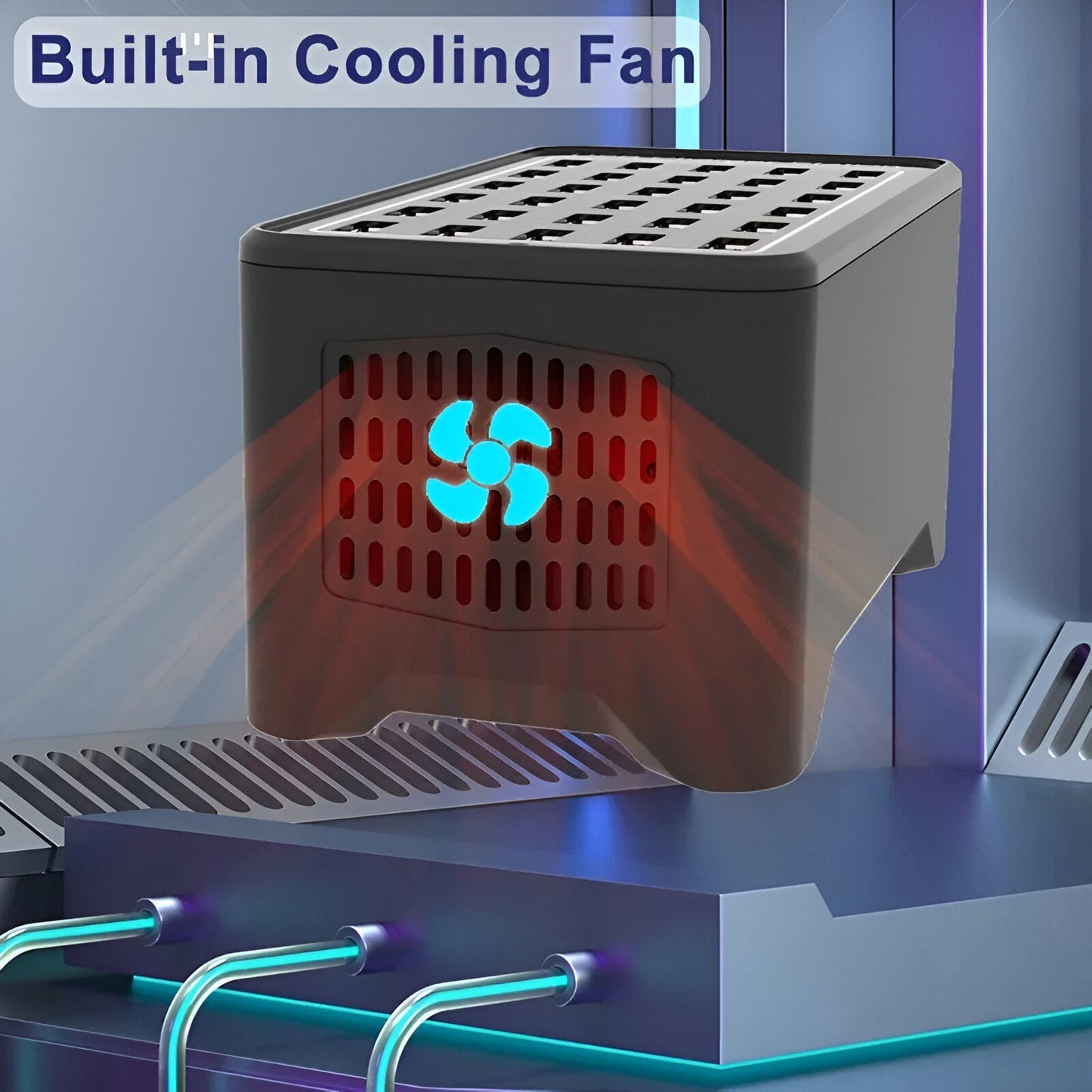 PowerPort Pro – Universal Multi-USB Charging Station with 30 Ports (150W Output)