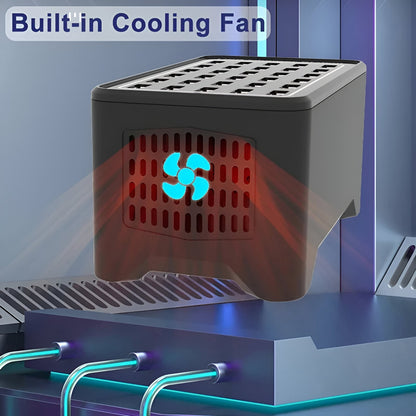 PowerPort Pro – Universal Multi-USB Charging Station with 30 Ports (150W Output)