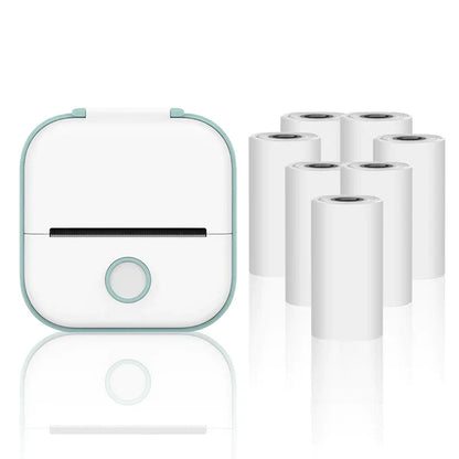 PixiPrint – Inkless Mini Portable Bluetooth Printer for Photos, Notes & Documents
