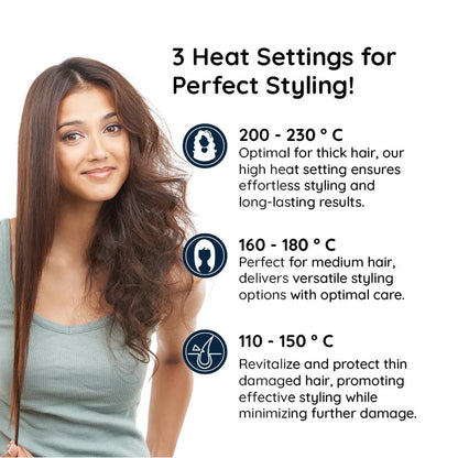 Professional 2 in 1 Rotating Iron Hair Brush