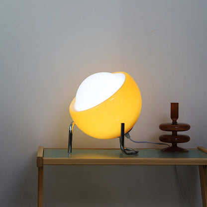 Lampora | Retro Dome Table Lamp – Bauhaus & Vintage Style