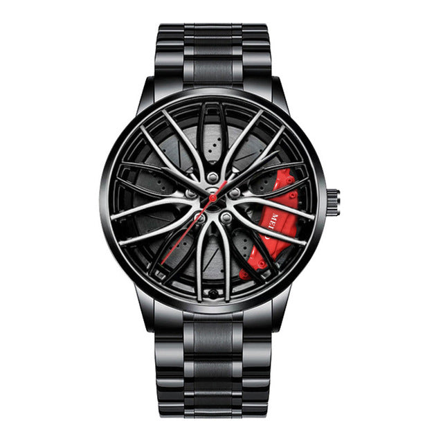 Elegant Racecar Watch – Unique Timepiece Inspired by Motorsport Precision