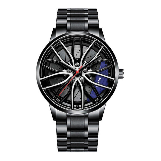Elegant Racecar Watch – Unique Timepiece Inspired by Motorsport Precision