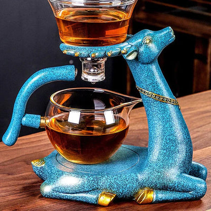 Ethereal Tea Set - Elegant Magnetic Ceramic Tea Set | Timeless Charm & Modern Innovation