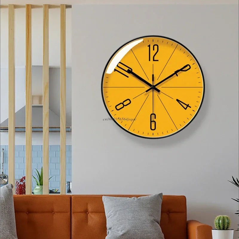 TimeWisp | Retro Scandinavian Minimalist Wall Clock – Timeless Design for Home & Office