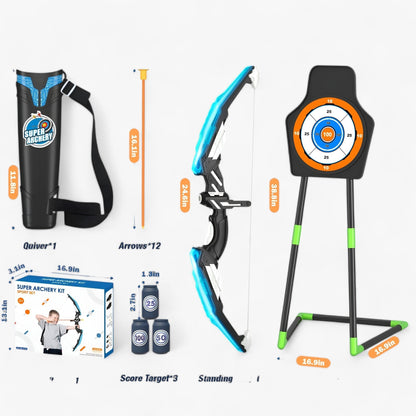 Zaido Kids Adventure Bow & Arrow Set – Outdoor Archery Toy Kit