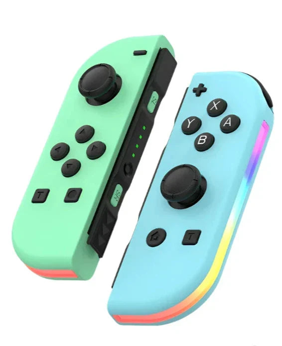 Bluetooth LED Wireless Controller for Nintendo Switch – Ergonomic Gamepad with RGB Lights