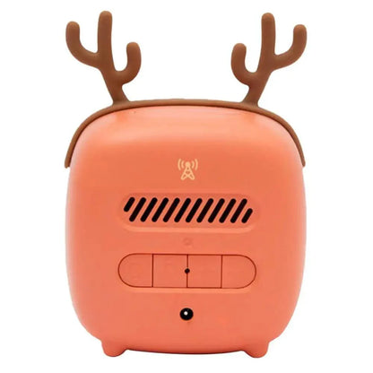 Cartoon Bunny LED Alarm Clock with Night Light – Rechargeable, Cute Digital Display for Kids & Bedrooms