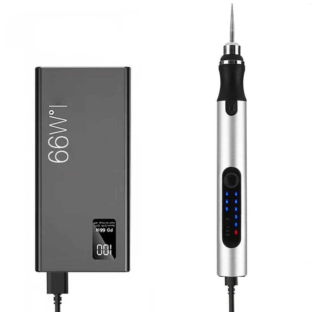 Professional Engraving Pen – Rechargeable Handheld Electric Engraver for Metal, Glass, Wood & More