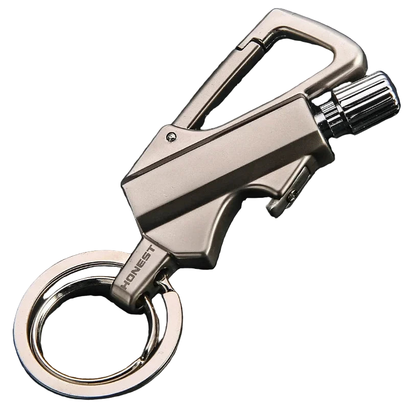 FlareKey – Multifunction Keychain Lighter | Windproof Kerosene Lighter for Outdoor & Everyday Use