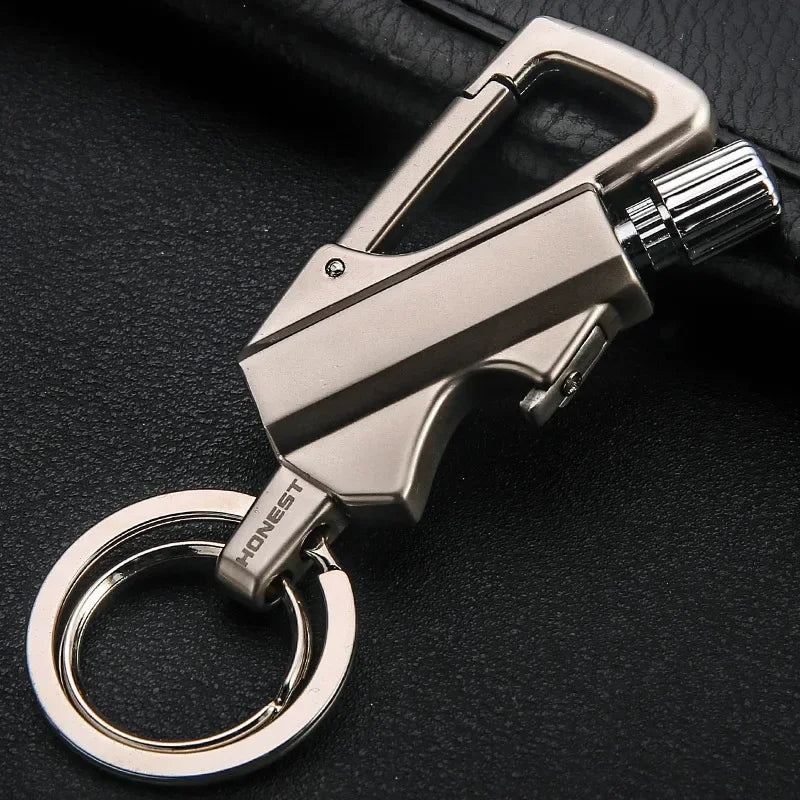 FlareKey – Multifunction Keychain Lighter | Windproof Kerosene Lighter for Outdoor & Everyday Use
