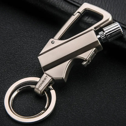 FlareKey – Multifunction Keychain Lighter | Windproof Kerosene Lighter for Outdoor & Everyday Use