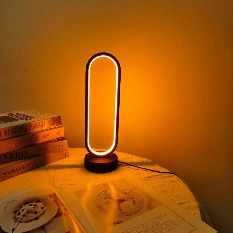 LED Night Lamp – Stylish Three-Colour Dimmable Bedside Light