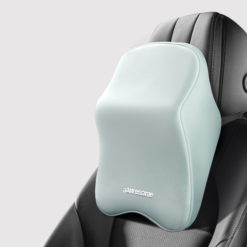 ErgoDrive Car Seat Support – Orthopaedic Cushion for Neck & Back Pain Relief While Driving