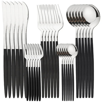 RoyalMirror – Luxury Gold Cutlery Set