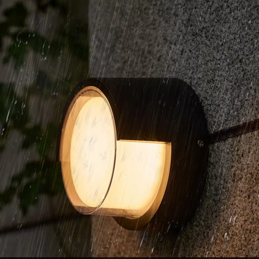 Modern Outdoor LED Wall Light with Motion Sensor – Waterproof IP65 Security Lighting