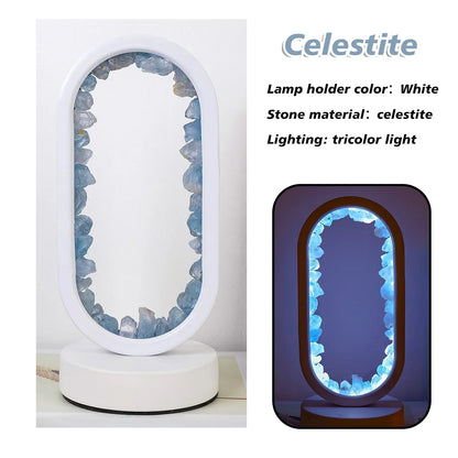 AuraStone | Natural Calming Amethyst Serenity Lamp